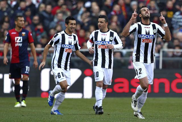  乌迪内斯主场力克亚特兰大，真蓝黑遭遇强力阻击