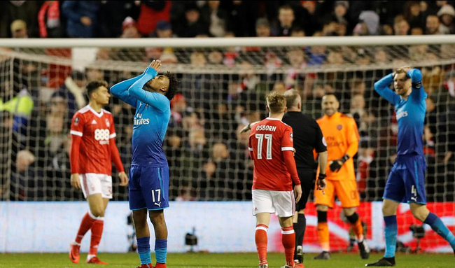  诺丁汉森林门将神勇发挥零封领头羊阿森纳